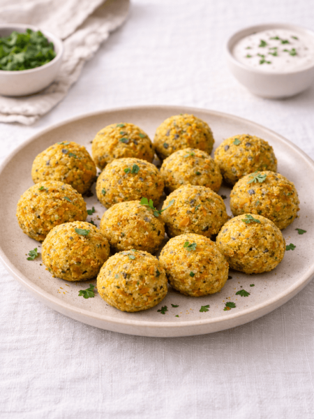 Falafel de Coliflor Saludable