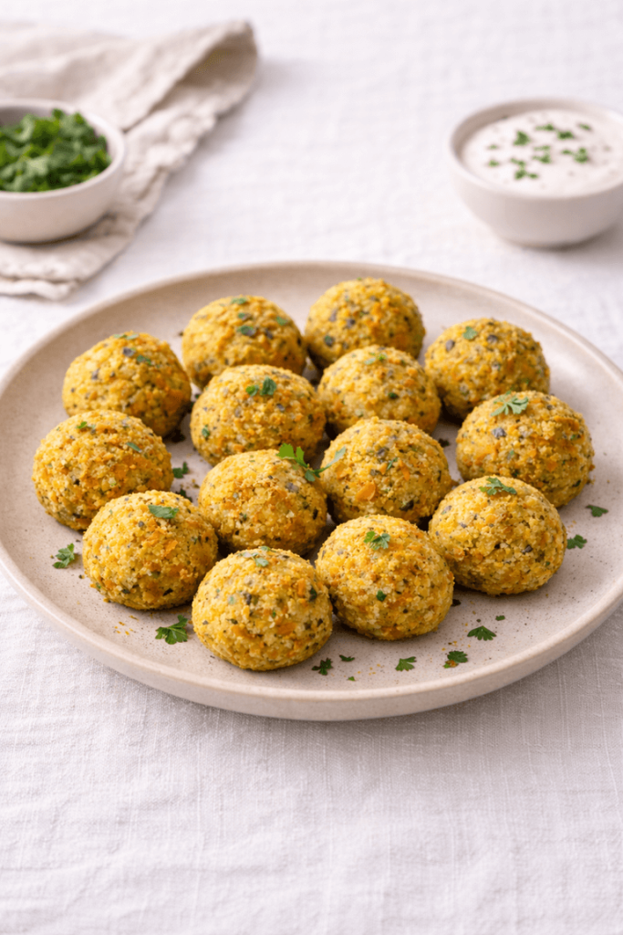 Falafel de Coliflor Saludable