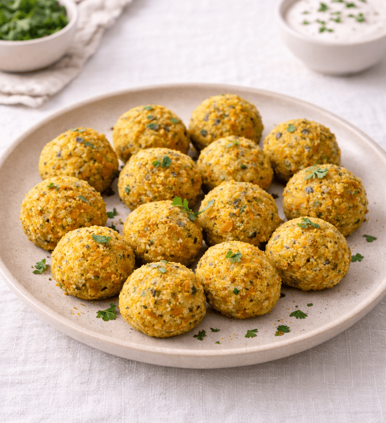 Falafel de Coliflor Saludable