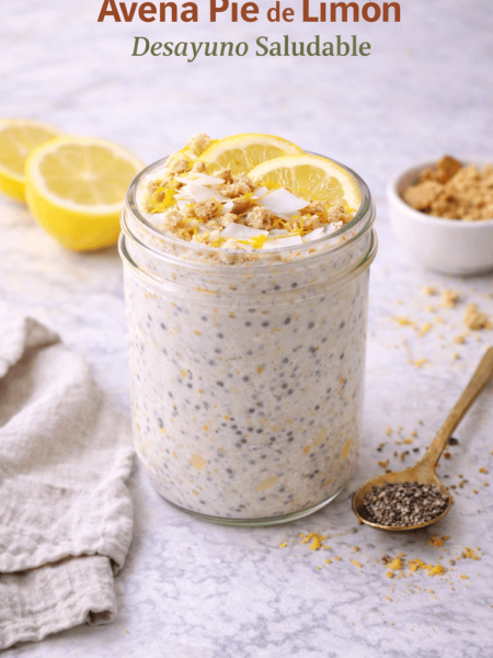 Avena pie de limón