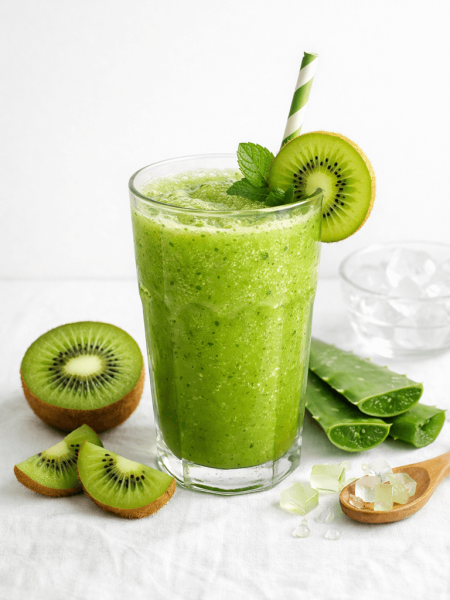 Jugo Verde refrescante, Digestivo y Natural