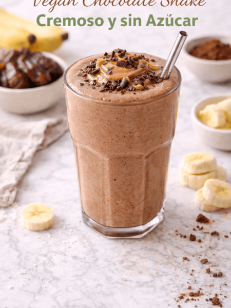 Vegan chocolate shake