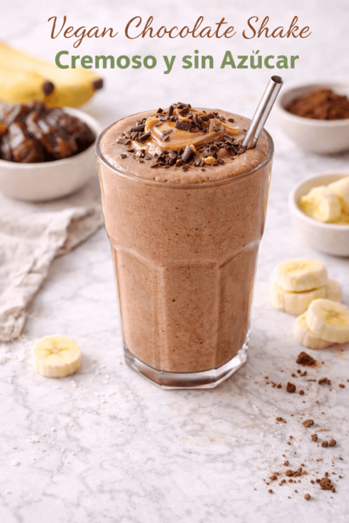Vegan chocolate shake