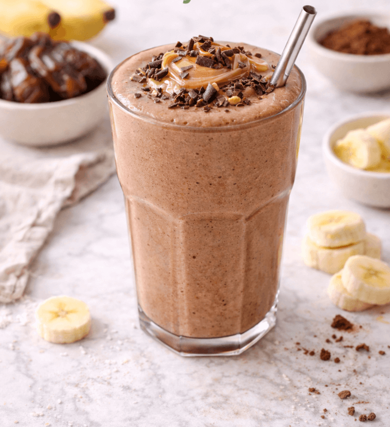 Vegan chocolate shake