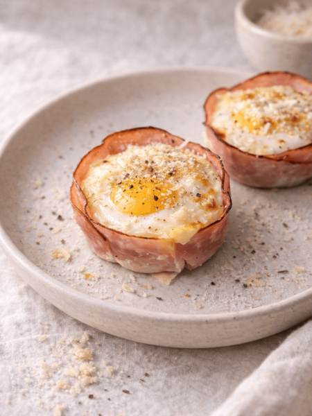 Muffins de Huevo Gratinado