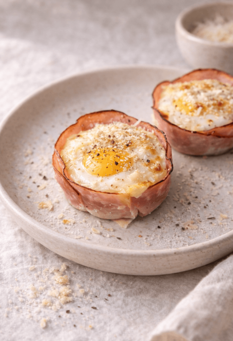 Muffins de Huevo Gratinado