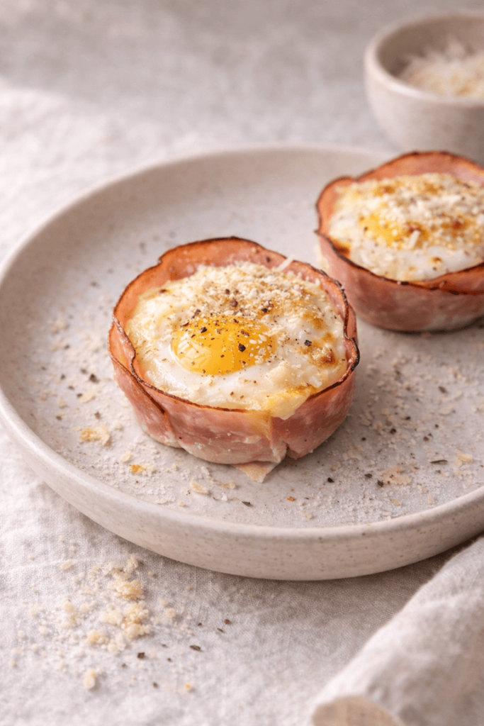 Muffins de Huevo Gratinado